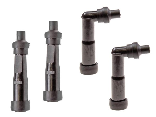 Zündkerzenstecker Set | 2x SD05F Gerade & 2x XD05F 60° | Motorrad