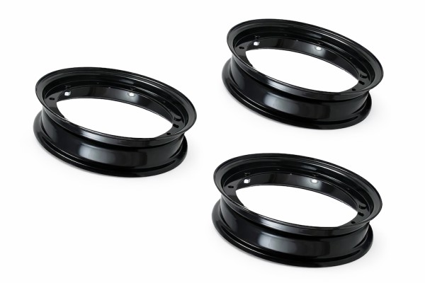 Felge schwarz Set 2.10-10 Piaggio Ape
