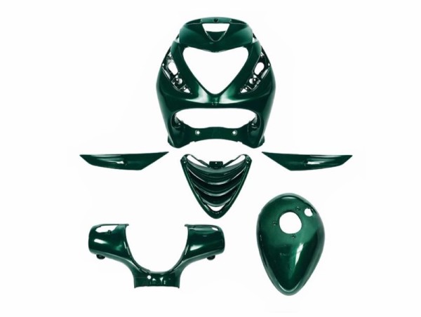 Verkleidungsset 6-teilig Jaguar Green für Piaggio Zip 50 125