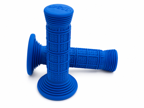 Lenkergriffe PROGRIP 729 Enduro blau – Set für Roller, Moped und Motorrad