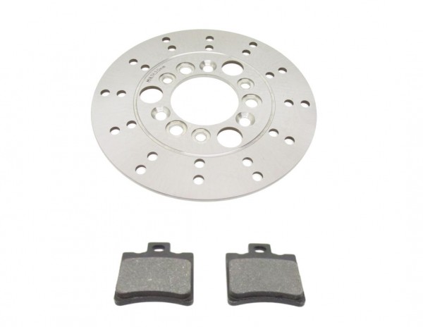 Bremsbeläge & Bremsscheibe Set Vorne für Yamaha Aerox & MBK Nitro 50 100