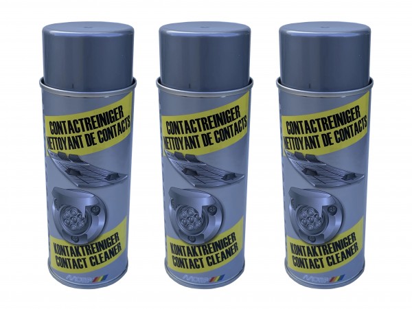 3x Kontaktspray Elektro Elektronik Kontaktreiniger Spray 400ml