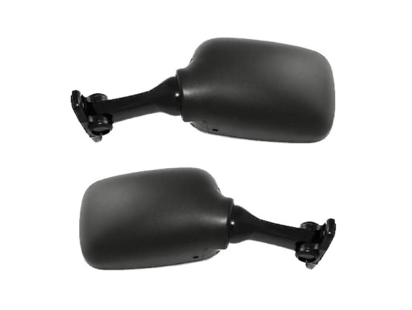 Spiegel Set Schwarz E-Geprüft für Yamaha FZR 1000 TRX 850 TZR 125 YZF 600 750