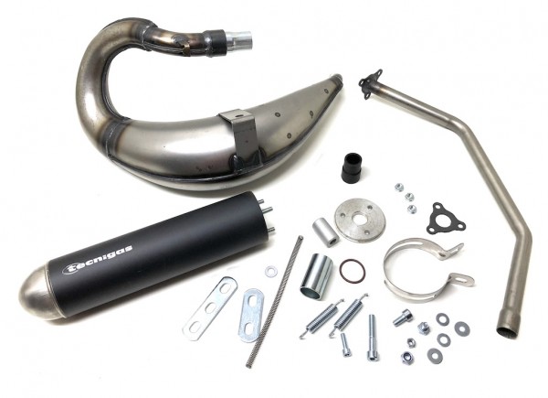 Tecnigas E-NOX Steel Auspuff komplett für Rieju MRX 50 AM6