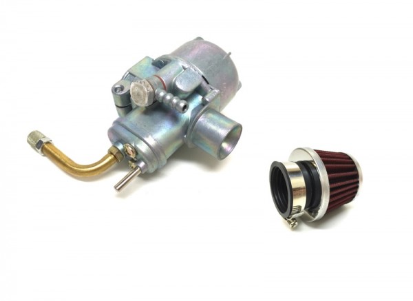 14mm Power Tuning Vergaser Sportluftfilter Rund für Kreidler Zündapp Puch