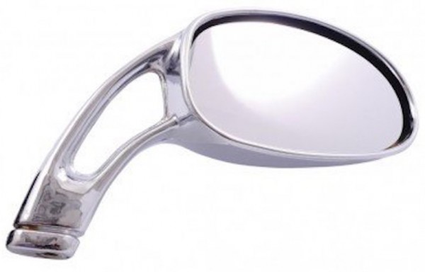 Universal Lenker Spiegel rechts Chrom