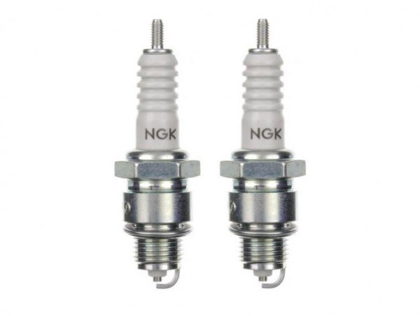 2x NGK Zündkerze BP4 BP-4 für Hercules Sachs Spartament Saxonette