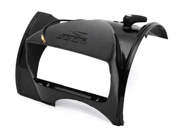 Scheinwerfer Verkleidung Schwarz mit Schalter für Velo Solex 3800