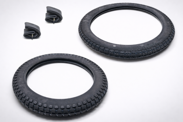 Reifen + Schlauch Set 2.50-19 + 3.00-16 für Honda MT5 MT8 MT 50 80