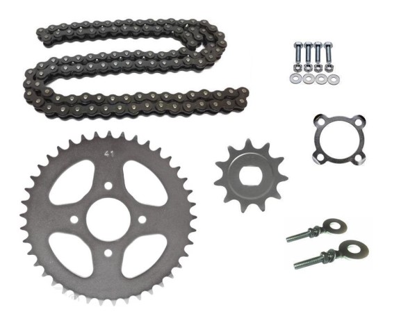 Kettensatz Kette 41er Kettenrad 11er Ritzel für Hercules Sachs Prima 2 3 4 5 S