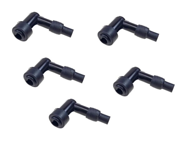 5x Zündkerzenstecker 2T 90 Grad | Ersatz für LB01F | Passend für Zündapp Hercules Kreidler