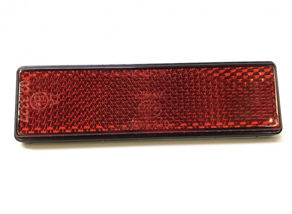 Reflektor Katzenauge 94x28mm Rot mit M5 Gewindebolzen E-Geprüft