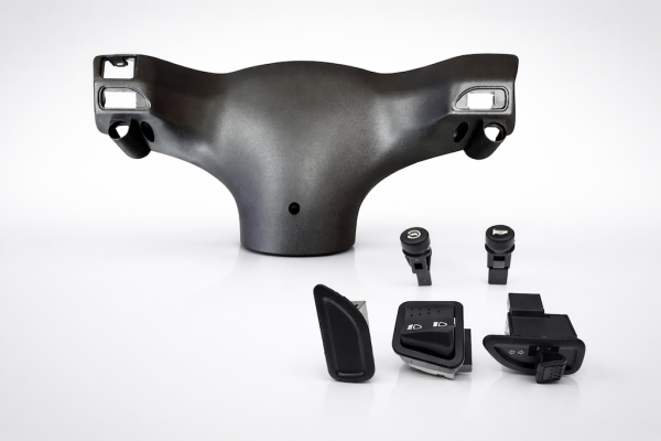 Lenkerverkleidung schwarz Piaggio Zip 2