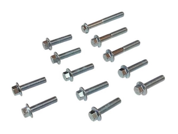 Variomatikdeckel Schrauben Set M6 silber Minarelli 50 2T