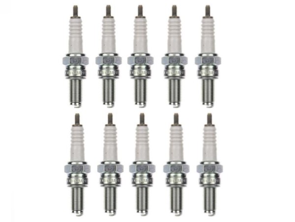10x Zündkerze C9E Zündkerzen Set 10 Stück 10er Pack für Motorrad / Roller