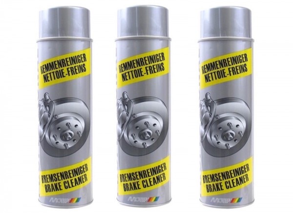 motip bremsenreiniger 3er set 500ml spraydose