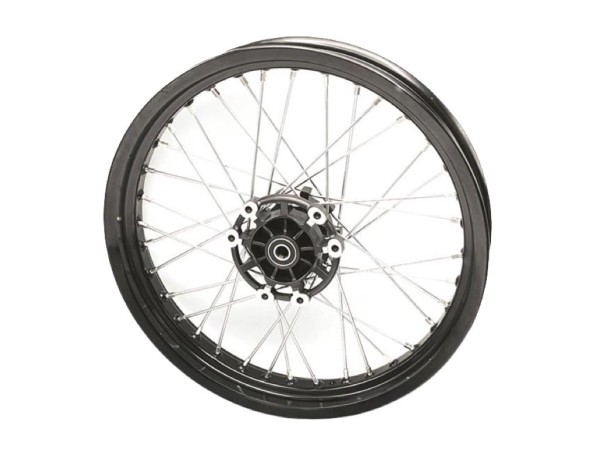 Vorderrad schwarz 2.50x17 für Rieju MRT 50