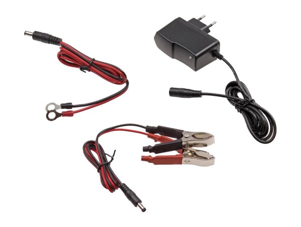 Batterie Ladegerät 12V 500mA für Roller und Motorrad
