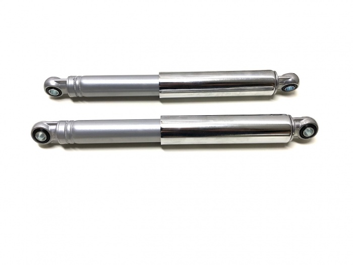 Simson Federbeine vorn Star Sperber Habicht KR51 Stoßdämpfer Aluminium grau